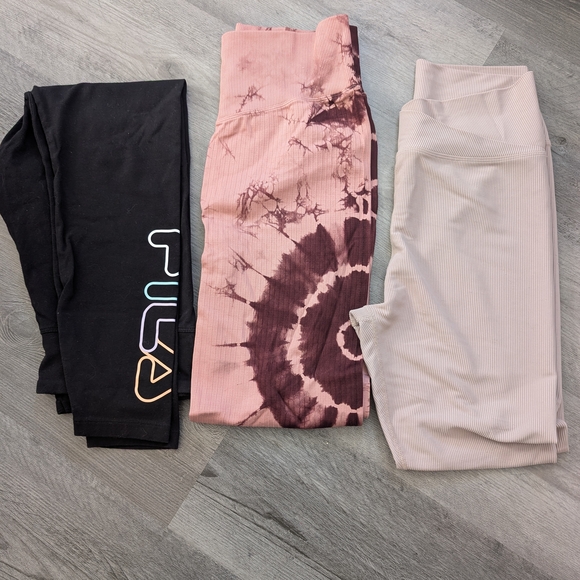 PINK Victoria's Secret Pants - Fila/VS PINK  Legging Lot